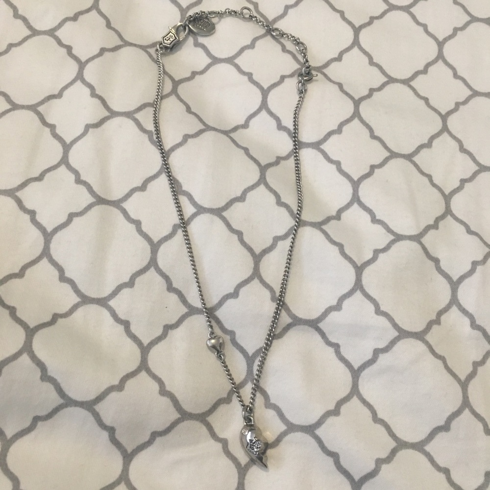 Juicy couture silver necklace